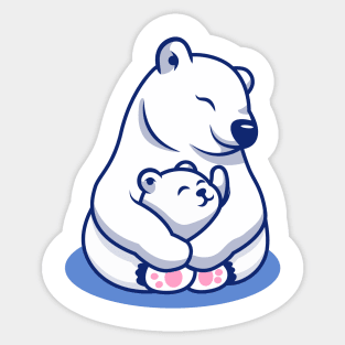 BEAR CUTE Sticker